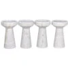 Noir Aleka Decorative Candle Holder, Set Of 4 -France and Son Store YT0717 8AWH lg