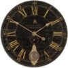 Bond Street 30" Black Wall Clock -France and Son Store a31d10d297f38047655e4fd72dd6aebf