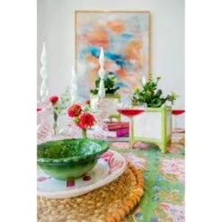 Bamboo Cachepot, Green/Gold, Small Set Of 2 -France and Son Store abigails 14 3e3a1302 df23 4a25 99e2 430b58d0f092