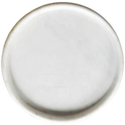 Noir Round Tray, White Stone -France and Son Store ac138 16 1 lg