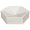 Noir Conda Tray, White Stone -France and Son Store ac148 lg