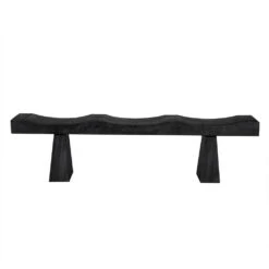 Noir Shibumi Bench - Munggur Wood -France and Son Store ae 150bb 2 lg