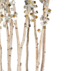 Birch Pole W/Pivot Wall Play - Set Of 2