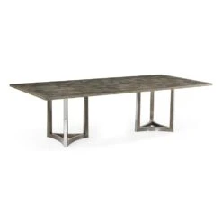 Gatsby Contemporary Grey Dining Table