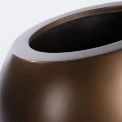 Fiddle Leaf In 29"H Sherry Planter -France and Son Store brown sherry planter sm alt1 635x635 949ef23c e915 4fb5 b2e5 d71e603096f2