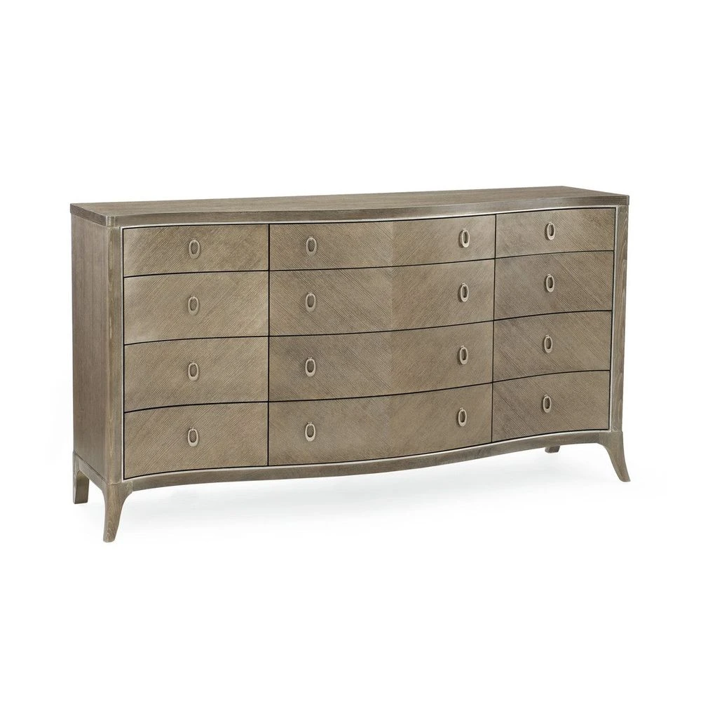 Deluxe Double Dresser - Natural, Silver 3 Deluxe Double Dresser - Natural, Silver