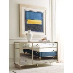 Deluxe Double Dresser - Gold, White -France and Son Store c063 419 011 f05c6676 a589 48fa a49d 4f149e0e487d