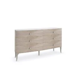 Deluxe Double Dresser - Grey, Off White -France and Son Store c093 020 011