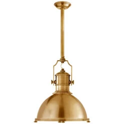 Center Industrial Large Pendant