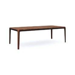 Spacious Dining Table - Walnut, Rectangle