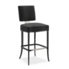 Allocated Bar Stool - Black, Gold