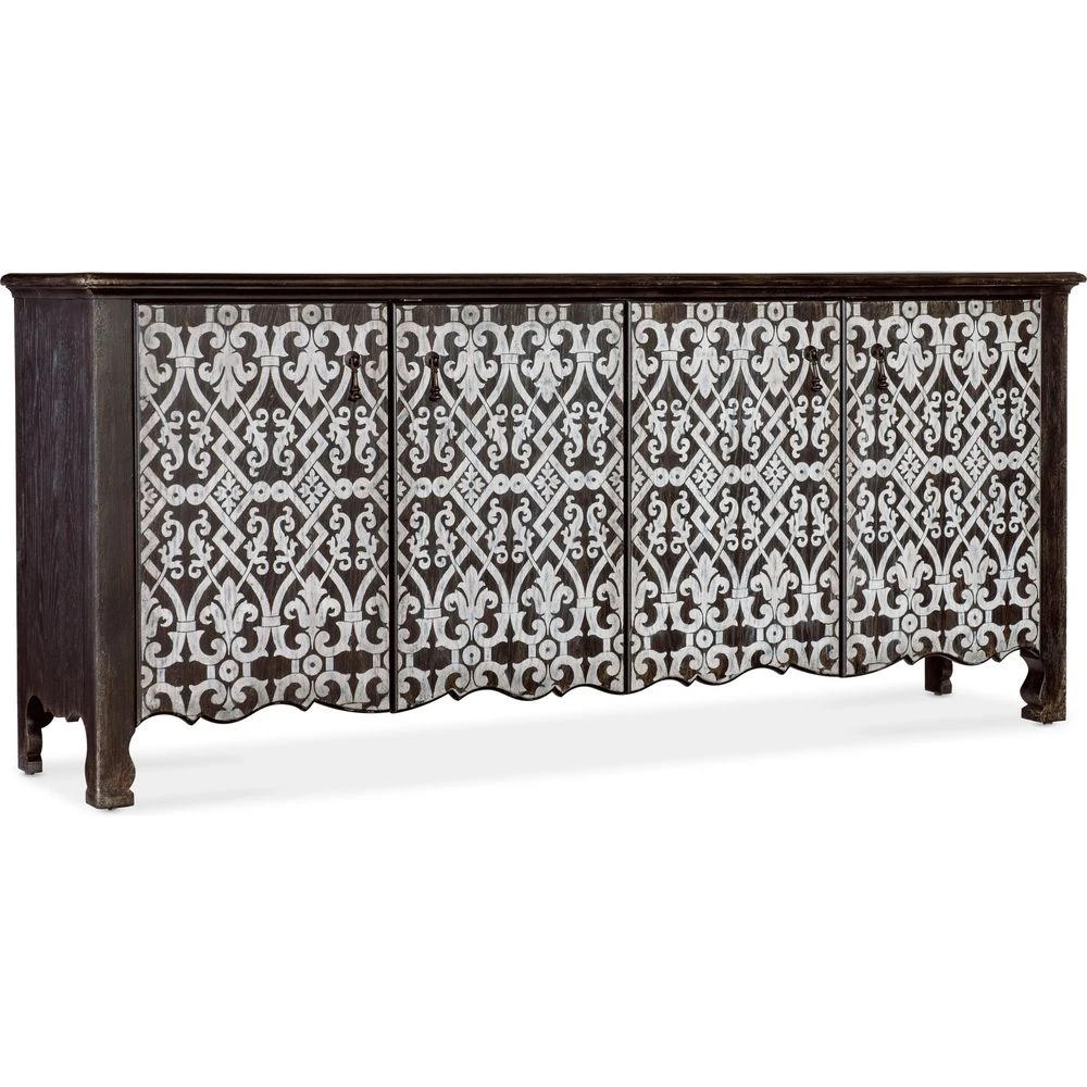 Americana Entertainment Credenza - Blacks 4 Americana Entertainment Credenza - Blacks - Image 2