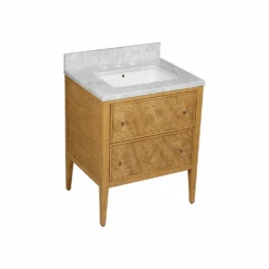 Santos 28" Sea Sand Vanity With Rectangular Undermount Sink -France and Son Store dedc7eb511d745d9d3981c3918c7118269821173