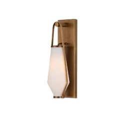 Brompton Brass Bath Wall Sconce