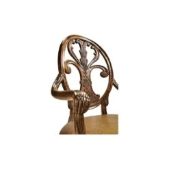 Sheraton Style Oval Back Arm Chair 10 Sheraton Style Oval Back Arm Chair -France and Son Store ea5767262a18ecd156a92c75bc79ea5a8568dcf3 full