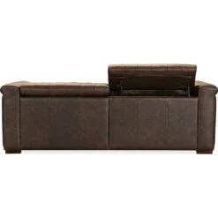 Savion Deux LAF/RAF 2 Over 2 Sofa With Power Recliners And Power Headrests - Brown -France and Son Store emh9upfzbya1esygx2zz