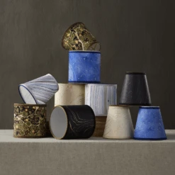 Marble Lavender Paper Drum Chandelier Shade -France and Son Store f9d2be8754c33dd0383d6734955589aad9b0d994