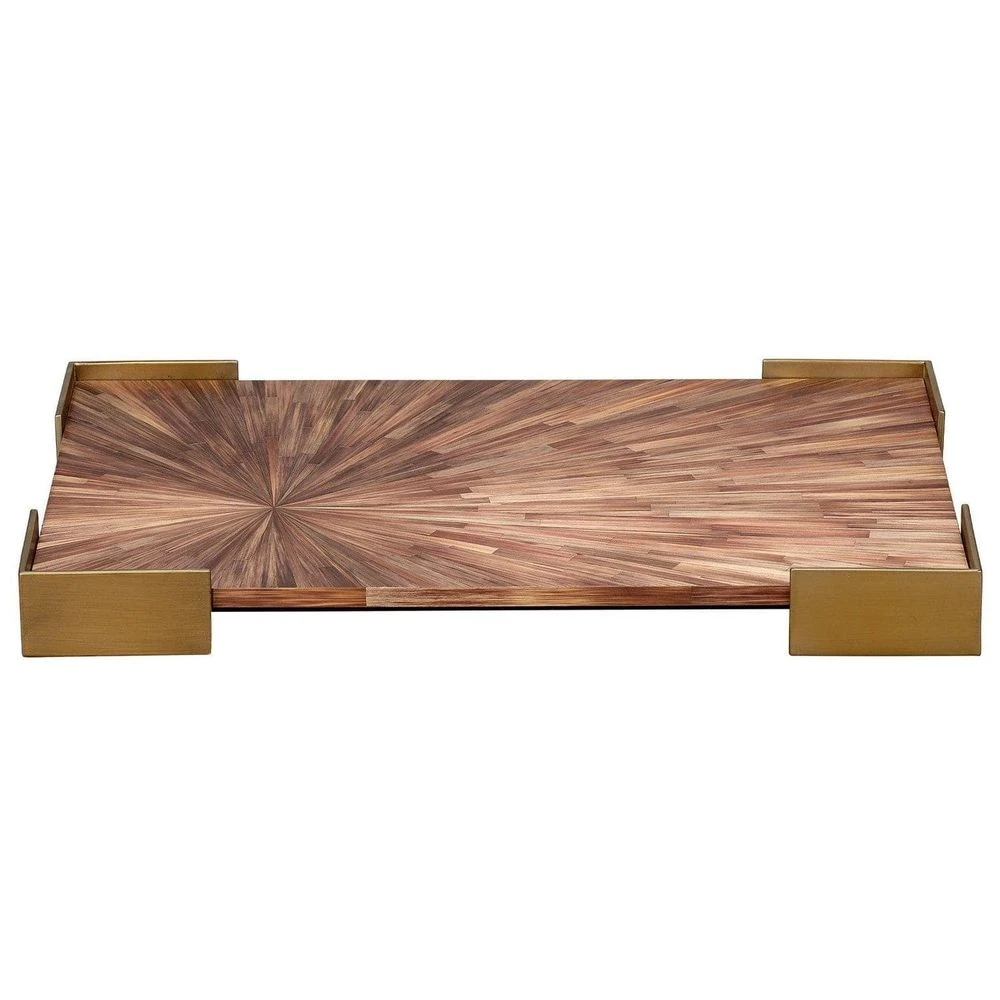 Palm Marquetry Tray 3 Palm Marquetry Tray