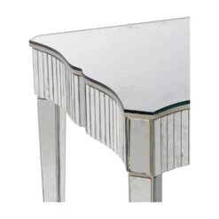 Gilda Silver Vanity Table -France and Son Store ff17719b73fdf76ec69a134a4fafa1e519aec383