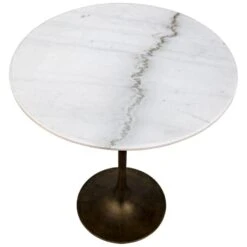 Noir Laredo Bar Table - Stone -France and Son Store gbar001ab 36 2 lg