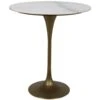 Noir Laredo Bar Table - Stone