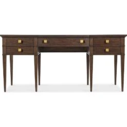 Herald Writing Desk - Dark Wood