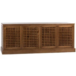 Noir Genti 4 Door Sideboard