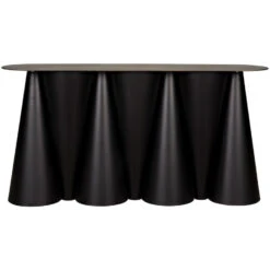 Noir Salt + Pepper Console