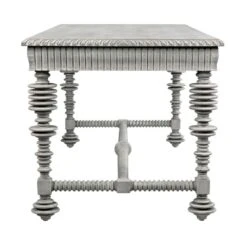 Noir Portuguese Desk Large -France and Son Store gdes115dgr 6 lg