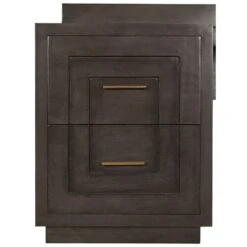 Noir Mentor Desk -France and Son Store gdes159p 5 lg