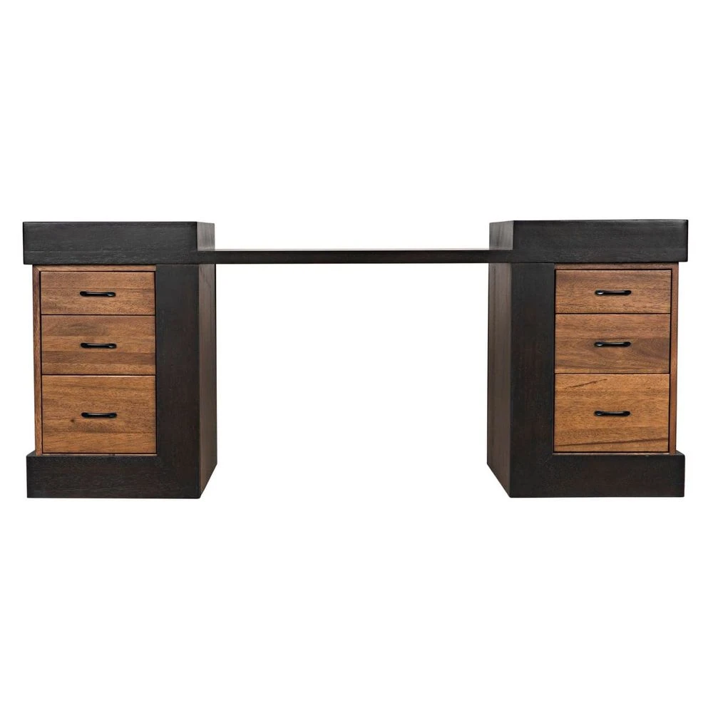 Noir Bentley Desk - Dark / Ebony Walnut 4 Noir Bentley Desk - Dark / Ebony Walnut - Image 2