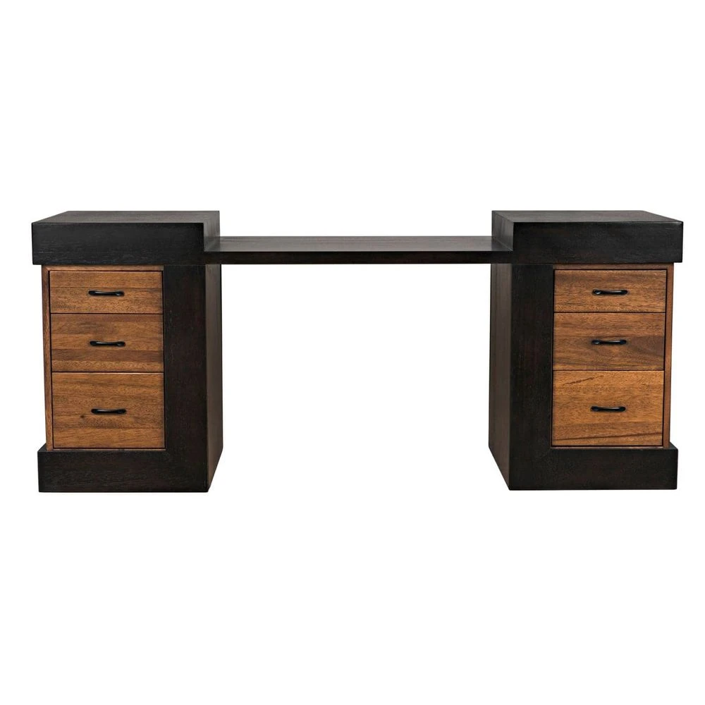 Noir Bentley Desk - Dark / Ebony Walnut 5 Noir Bentley Desk - Dark / Ebony Walnut - Image 3