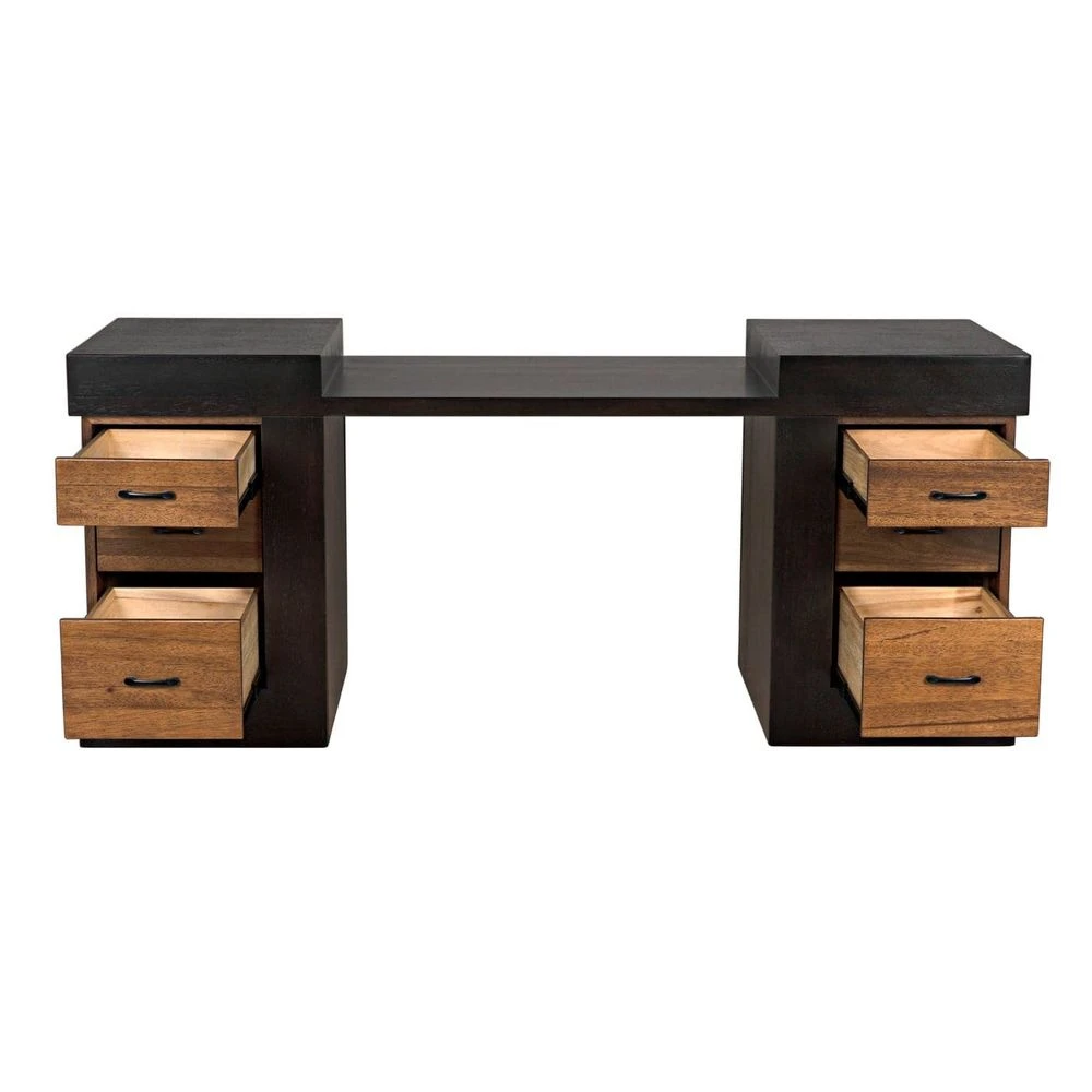 Noir Bentley Desk - Dark / Ebony Walnut 6 Noir Bentley Desk - Dark / Ebony Walnut - Image 4