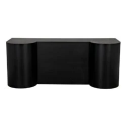 Noir Concierge Desk - Black Steel 9 Noir Concierge Desk - Black Steel -France and Son Store gdes197mtb 3 lg