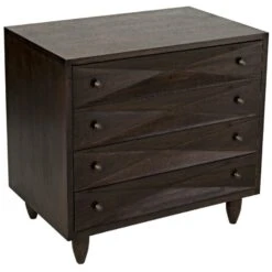 Noir Diamond Chest -France and Son Store gdre180eb 5 lg