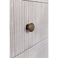 Noir Conrad 6 Drawer Dresser - White -France and Son Store gdre221wh 13 lg