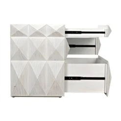 Noir Allegra Dresser - White 13 Noir Allegra Dresser - White -France and Son Store gdre248wh 10 lg