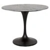 Noir Laredo Bistro Table -France and Son Store gtab515mtb 36 lg