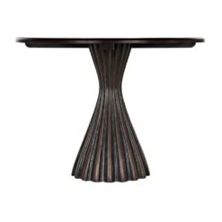 Noir Osiris Dining Table - Pale With Light Brown Trim -France and Son Store gtab564pr 2 lg