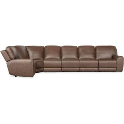 Beacon 6 Piece Sectional With Power Recline & Power Headrest (Configuration 1) - Brown -France and Son Store hmyeow6hii9vmv1rkydb fc2003c7 9146 4d2f a521 9919a058acf7