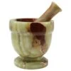 Asclepius Collection Whirl Green Large Onyx Mortar And Pestle Set -France and Son Store home design 7ad81f70 a392 4f95 af21 1c6177deeb2c