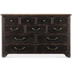 Heritage 11-Drawer Dresser - Blacks
