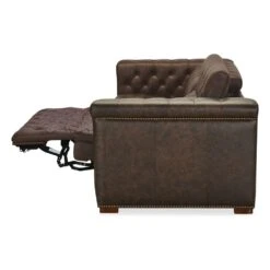 Savion Deux LAF/RAF 2 Over 2 Sofa With Power Recliners And Power Headrests - Brown -France and Son Store iwb9pb67iyivpies8l85