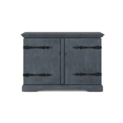Alcove Bar Cabinet - Blue
