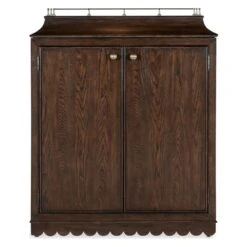 Emporium Dukes Bar Cabinet - Dark Wood