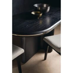 Clifton Dining Table - Brown, Gold -France and Son Store khc 022 203 detail cf3dc28d 30f0 4e62 9803 f77bf2a1c73f