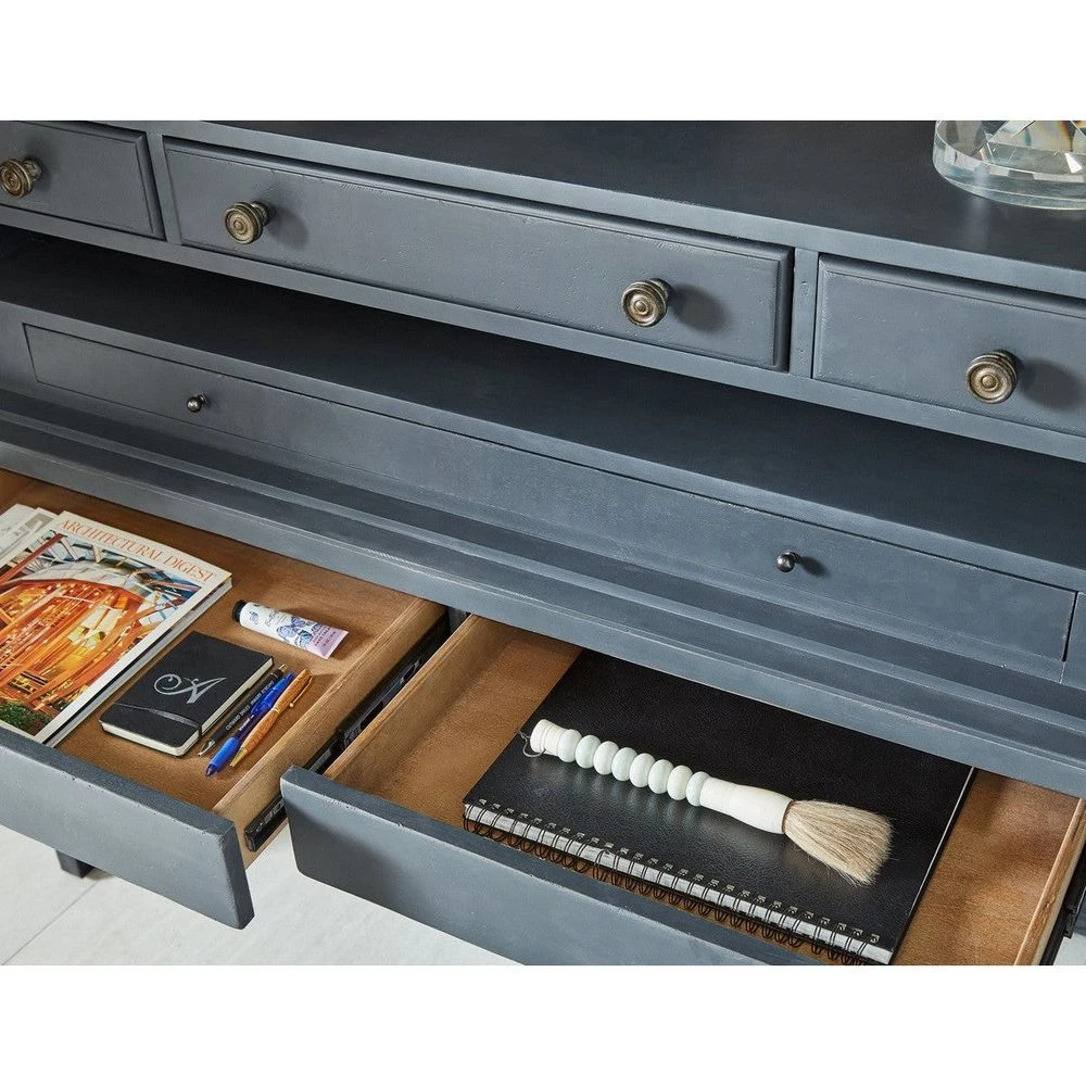 Alcove Secretary - Blue 7 Alcove Secretary - Blue - Image 5