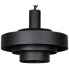 Noir Parlor Pendant, Black Metal -France and Son Store lamp753mtb lg
