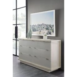 Artistry Dresser - Taupe, Grey, Off White -France and Son Store m123 420 011 rs