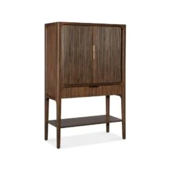 Milo Ribbed Cadenza Cabinet - Chestnut -France and Son Store m22 50330 85 silo